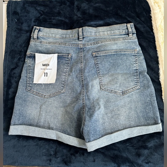 Midi denim shorts - Picture 2 of 2